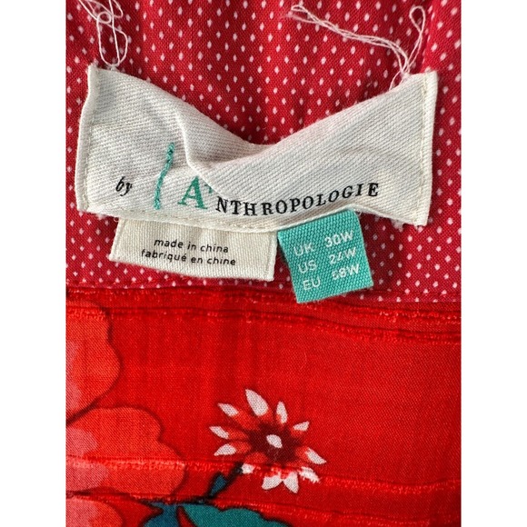 by Anthropologie Boswell Textured Wrap Tunic Faux Wrap Dress Plus Size 24W - Picture 11 of 16